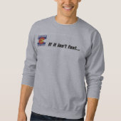 エレベーションダイキャストレース – 長袖02 スウェットシャツ (正面)