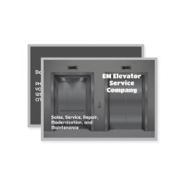 エレベータサービス 名刺