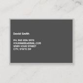 エレベータサービス 名刺 (裏面)