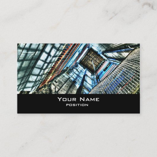 エレベータシャフト名刺 名刺 (正面)