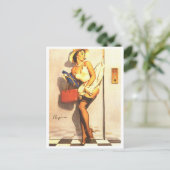 エレベータピンアップ ポストカード (スタンド正面)