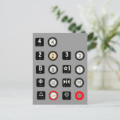 エレベーターのポストカード ポストカード (スタンド正面)