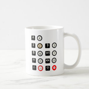 エレベーターのマグ コーヒーマグカップ