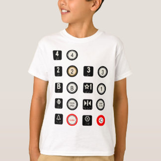 エレベーターはTをからかいます Tシャツ