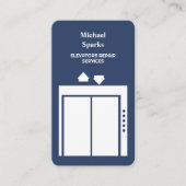 エレベーター修理サービス 名刺 (正面)