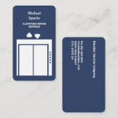 エレベーター修理サービス 名刺 (正面/裏面)