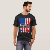 エレベーター整備士保守寿命指示等 Tシャツ (正面フル)