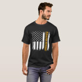 エレベーター整備士整備寿命訓練技術 Tシャツ (正面フル)