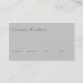 エレベーター標識 名刺 (裏面)