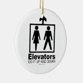 エレベーター セラミックオーナメント (右)