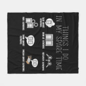 エレベータ工事者エレベータ整備士エレベータ フリースブランケット (正面(横))