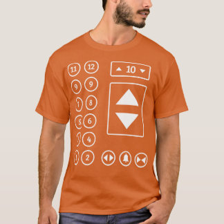 エレベータ技術者エレベータ整備士1 Tシャツ