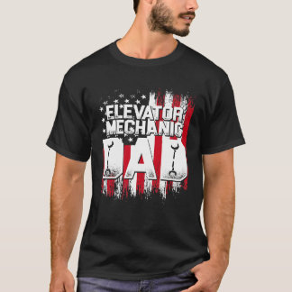 エレベータ整備士の保守学活用技術 Tシャツ
