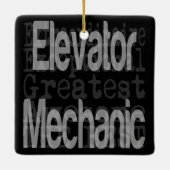 エレベータ整備士 セラミックオーナメント (裏面)