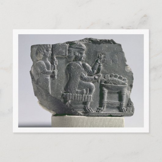 エレマイト女性の紡績,ネオエレマイト期, c.700- ポストカード (正面)