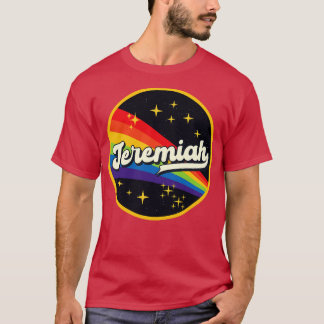 エレミアレインボーイン宇宙ヴィンテージスタイル Tシャツ