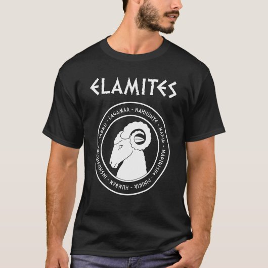 エレミツ古代ブロンズ時代の文明エレムゴッズ Tシャツ (正面)