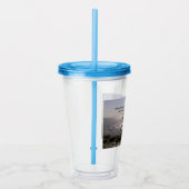 エレミヤとの海の写真1:5神は皆さんを知っていた聖句 アクリルタンブラー (右)