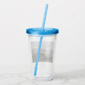 エレミヤとの海の写真1:5神は皆さんを知っていた聖句 アクリルタンブラー (裏面)