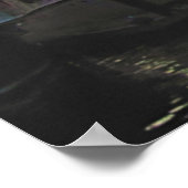 エレミヤ湖の夕日29:11 ポスター (角)