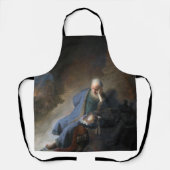 エレミヤ破壊エルサレム聖書レンブラント エプロン (正面)