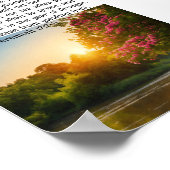 エレミヤ紙17:7-8 ポスター (角)