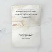 エレミヤ17賛美章7節は人、誕生日 カード (内部)