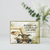 エレミヤ17賛美:7主を信頼する人 ポストカード (スタンド正面)