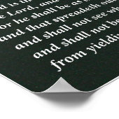 エレミヤ17 – 垂直 ポスター (角)