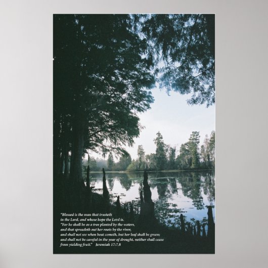 エレミヤ17 – 垂直 ポスター (正面)