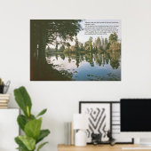 エレミヤ17 - – 水平 ポスター (ホームオフィス)