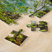 エレミヤ17:7-8キリスト教の聖書の聖なる書物、 経典自然 ジグソーパズル (側面)