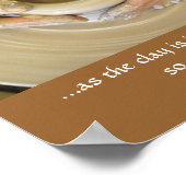 エレミヤ18:6ポッターの手 ポスター (角)