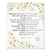 エレミヤ29あなたは私を探し、私を見つける フォトプリント (正面)