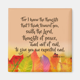 エレミヤ29バイブルバース引用文 マグネット