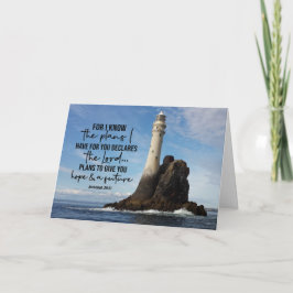 エレミヤ29:11わたしはあなたのために持っている計画を知っている カード