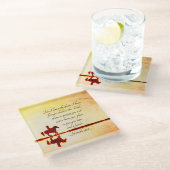 エレミヤ29:11わたしはあなたのために持っている計画を知っている ガラスコースター (アングル)