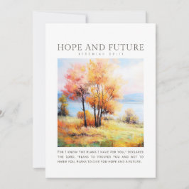 エレミヤ29:11わたしはあなたのために持っている計画を知っている シーズンカード