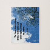 エレミヤ29:11わたしはあなたのために持っている計画を知っている ジグソーパズル (縦)