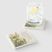 エレミヤ29:11わたしはあなたのために持っている計画を知っている ストーンコースター (横)