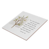 エレミヤ29:11わたしはあなたのために持っている計画を知っている タイル (側面)