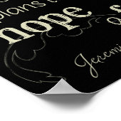 エレミヤ29:11わたしはあなたのために持っている計画を知っている… ポスター (角)