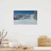 エレミヤ29:11わたしはあなたのために持っている計画を知っている ポスター (キッチン)