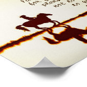 エレミヤ29:11わたしはあなたのために持っている計画を知っている ポスター (角)