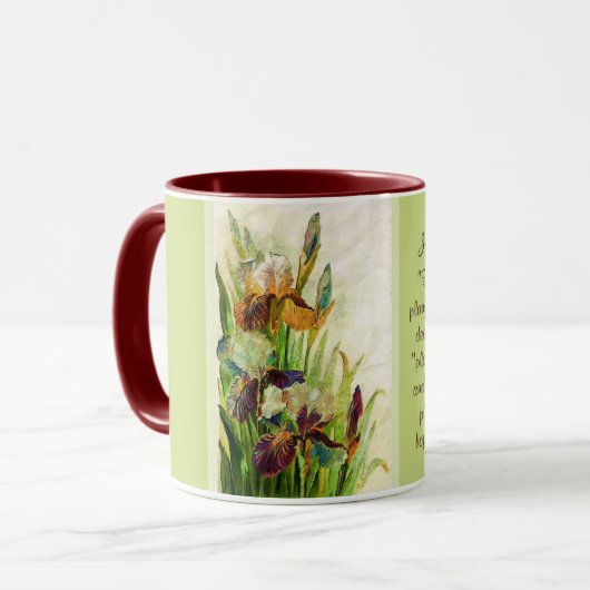 エレミヤ29:11わたしはあなたのために持っている計画を知っている マグカップ (正面左)