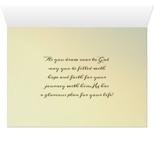 エレミヤ29:11わたしはカードを持っている計画を知っている (内部横(下))