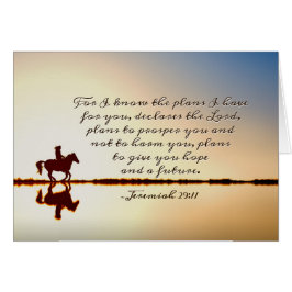 エレミヤ29:11わたしはカードを持っている計画を知っている