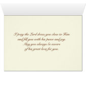 エレミヤ29:11わたしは私があなたのために持っている計画を知っているカード (内部横(下))