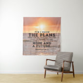 エレミヤ29:11わたしは計画の日の出を知っている タペストリー (インサイチュ)