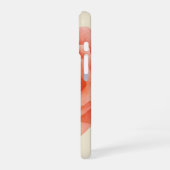 エレミヤ29:11カスタム聖書の聖句と赤バラ iPhone 16ケース (左側面)